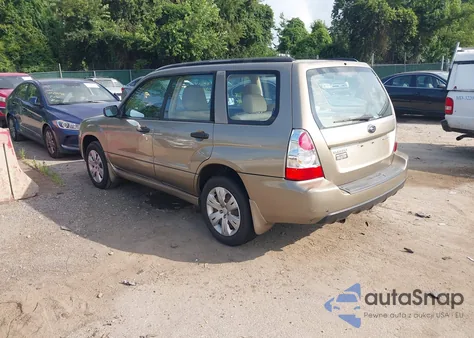 2008 Subaru Forester 2.5X z USA, uszkodzony, nr VIN JF1SG63638H719558